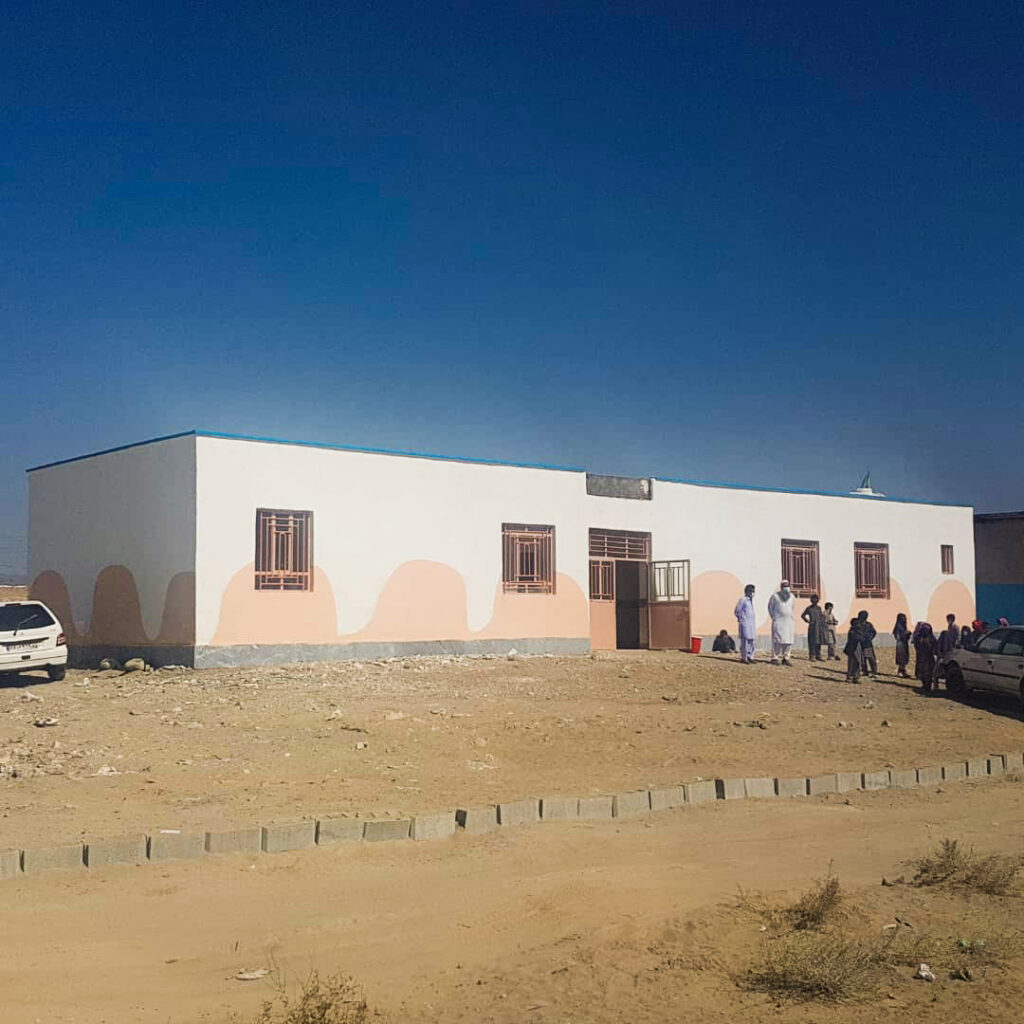 اتمام ساخت مدرسه روستای زیارت 